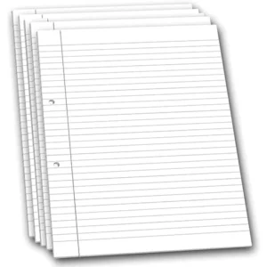 A4 Project Paper – One/Two Side Ruled for Neat and Organized Work