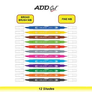 Add Gel Softline Little Artist Colouring Pen 12 Pen Set