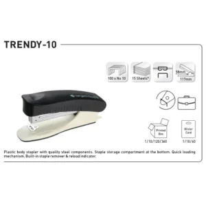 Kangaro Stapler - Trendy 10/Y2 C-Thru