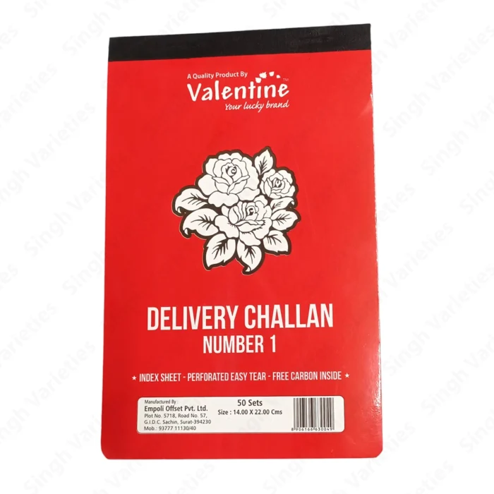 Delivery Challan Book – Efficient Record-Keeping for Smooth Deliveries, 1pc - Image 1