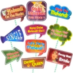 Party Decoration – Mehendi Ceremony Party Props Set