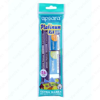 Apsara Stationery Kit - Platinum Kit (Pack of 1)