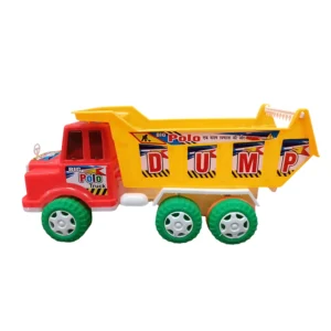 Big Polo Friction Dumper Truck - Big Size Toy For Kids & Children (Multicolor, Pack of 1)