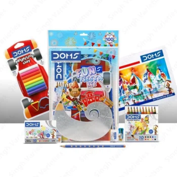 Doms Stationery Kit - Fun Fiesta Kit (Pack of 1)