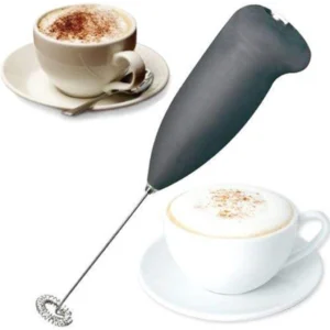 Stainless Steel Mini Hand Blender – Electric Milk Frother, Egg Beater & Mixer (Multicolor)