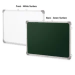 White Board - Double-Sided Non-Magnetic White Board - Durable & Versatile (Pack of 1)