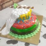 Janmashtami Special Fresh Cream Cake – Krishna Theme Birthday & Festive Cake - Image 4