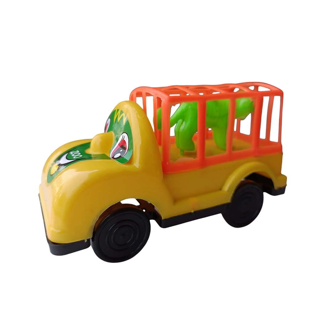 2016-mini-zoo-animal-truck-toy-5-inch-1 2016 Mini Zoo Animal Truck Toy 5 inch - Mini Size Toy For Kids & Children (Multicolor, Pack of 1) - Image 1