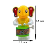 2228 Play Drum with Key Toy for Kids – Classic Wind-Up Fun for Endless Play (Multicolor, Pack of 1) - Image 2