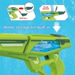 333 High-Pressure Holi Pichkari Electric Water Pistol | Rechargeable Automatic Water Gun for Kids & Adults (Pack of 1) - Image 3