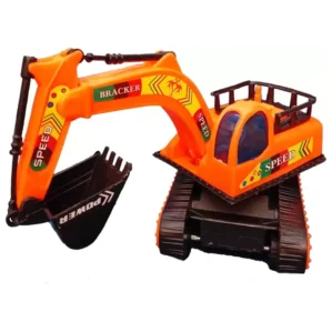 3368 Speed Power Friction JCB Toy 7 inch - Mini Size Toy For Kids & Children (Multicolor, Pack of 1)