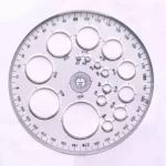 360 Degrees Full Round Pro Circle - Clear White, 1 pc