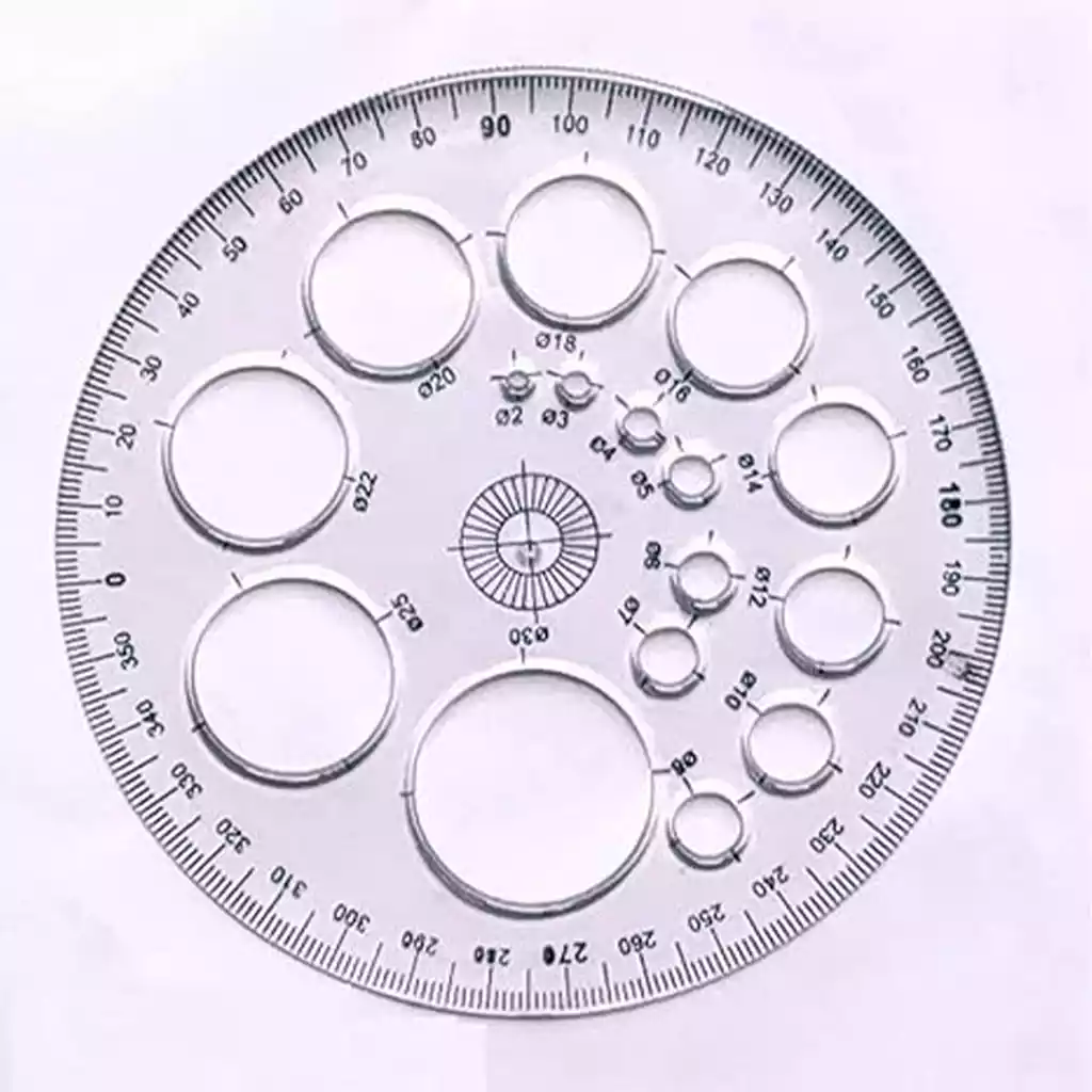 360-degrees-full-round-pro-circle-clear-white-1 360 Degrees Full Round Pro Circle - Clear White, 1 pc - Image 1