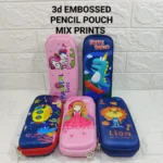 3D Pencil Case – Small | Compartments Cover School Supply | Students, Stationery Box | Pencil Box Stylish Multipurpose for Boys & Girls