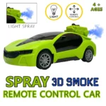 3D Spray Smoke RC Car – Remote Control Car with LED Lights & Realistic Smoke Effect | High-Speed Rechargeable Light-Up Drift Car Toy for Kids - Image 2