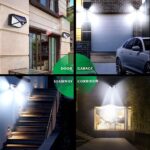 100 Solar LED Sensor Security Lamp for Home and Garden Outdoors - Image 4