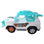 4578-J Jimny Gypsy 4x4 Friction Car - Small Size Toy For Kids & Children (Multicolor, Pack of 1)