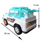 4578-J Jimny Gypsy 4x4 Friction Car - Small Size Toy For Kids & Children (Multicolor, Pack of 1) - Image 3