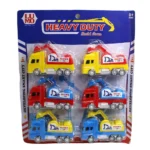 603J Mini Jcb Pull Back Car Set 3.25 inch - Mini Size Toy For Kids & Children (Multicolor, Pack of 1)