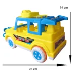 715 Gypsy Friction Car - Medium Size Toy For Kids & Children (Multicolor, Pack of 1) - Image 3