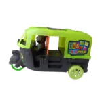 788-14 Mini Auto Rickshaw Toy 5 inch - Mini Size Toy For Kids & Children (Multicolor, Pack of 1)