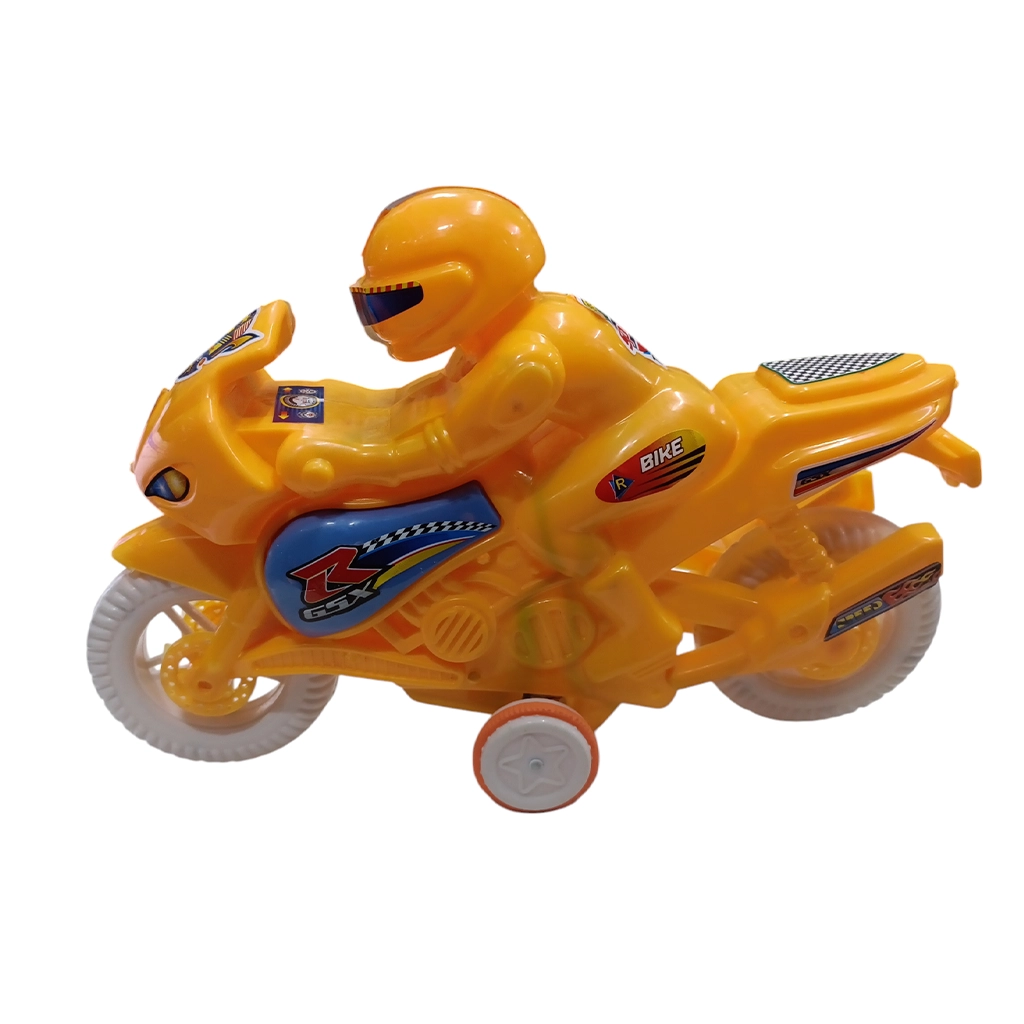 99-f1-racing-friction-bike-toy-1 99 F1 Racing Friction Bike Toy 10 inch - Medium Size Toy For Kids & Children (Multicolor, Pack of 1) - Image 1