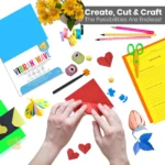 A3 Size Hard Colored Paper Sheet 120–210 GSM – Premium Thick Craft Paper for Art, School & Office Use - Image 3