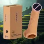 Jumbo Reusable Stream Dragon Silicone Condom for Men – Natural Feel, Dotted Design, Premium Pack (Pack of 1) - Image 7