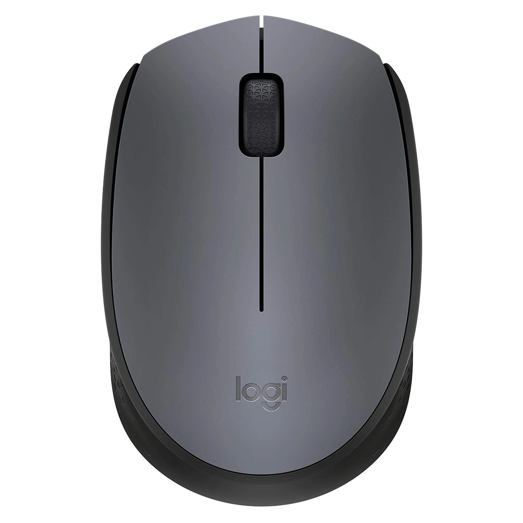 Logitech-Wireless-Mouse-M171-1 Logitech Wireless Mouse M171 Grey – 2.4GHz Reliable Connection, Compact Design, Long Battery Life - Image 1
