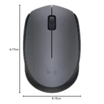 Logitech Wireless Mouse M171 Grey – 2.4GHz Reliable Connection, Compact Design, Long Battery Life - Image 5