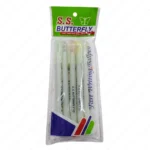 SS Butterfly Glow Pen with Glow in Dark Body – Smooth Writing, Comfortable Grip, Stylish Everyday Ball Pen - Image 3