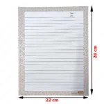 Vision A4 Project Paper - Designing One Side Ruled for Neat and Organized Work - Image 12