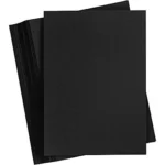 A1 Color Chart Paper Sheet – Black Chart Paper (Premium Quality, Pack of 1)