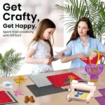 A4 Glitter Sparkles Foam Sheet Paper – Add Shine to Your Craft Projects (Pack of 1) - Image 5