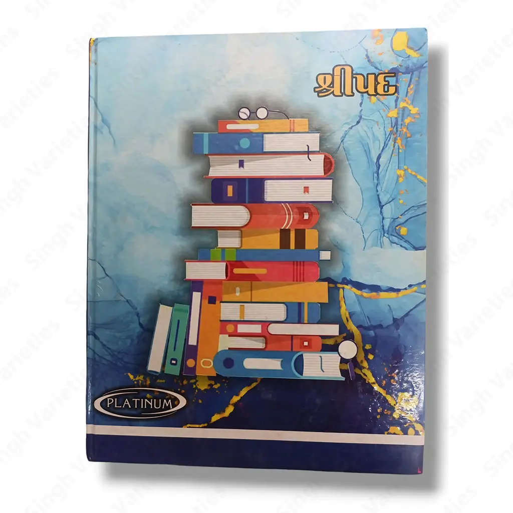 a4-hard-cover-notebook-single-line-shree-pad A4 Hard Cover Notebook Single Line – Premium Paper, Strong Binding, Durable Study & Office Writing Book (1 Pc) - Image 1