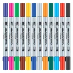 Add Gel Calligraphy Colouring Pen – Twin Tip Brush 12 Pen Set | Perfect for Art, Lettering & Doodling - Image 3