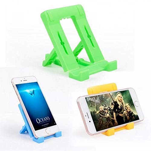 Version 1.0.0 Adjustable 4 Steps Foldable Mobile Stand Holder (1 pc) - Image 1