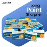 Apsara Long Point Pencil Sharpener – Precision Sharpening for Extra Fine Tips! - Image 3