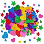 Art and Craft – Glitter Foam Stickers - Fun to Any Project