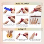 Artificial Designer Nail-Art Set Different Colored for Kids Girl's, Multicolor (Pack 1 ) - Image 2