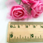 Artificial Mini Foam Rose Flower Heads – Multicolour DIY Craft Flowers for Decoration, Bouquets, Scrapbooking & Events - Image 2