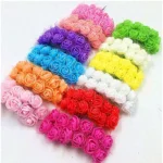 Artificial Mini Foam Rose Flower Heads – Multicolour DIY Craft Flowers for Decoration, Bouquets, Scrapbooking & Events - Image 4