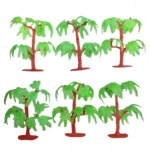 Artificial Mini Plastic Plant – Tree, Grass & Leaves for School Projects & DIY Crafts - Image 15