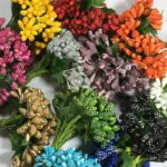 Artificial Pollen Flowers – Multicolour Decorative Stamens for DIY Craft, Bouquets and Floral Arrangements