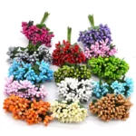 Artificial Pollen Flowers – Multicolour Decorative Stamens for DIY Craft, Bouquets and Floral Arrangements - Image 3