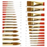 Avinash Kalakar Painting Brush - Flat (Set of 1 pc) - Image 2