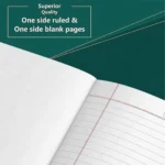 B5 Notebook - Interleaf Book (One Side Line, One Side Plain), 1 pc - Image 2