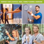 ERO Gold Badminton Racket – Elevate Your Game with Precision and Power (Multicolor, Set of 2 pcs) - Image 3