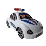 BH-2024 Police Pull String Toy Car 6 inch - Mini Size Toy For Kids & Children (Multicolor, Pack of 1) - Image 2