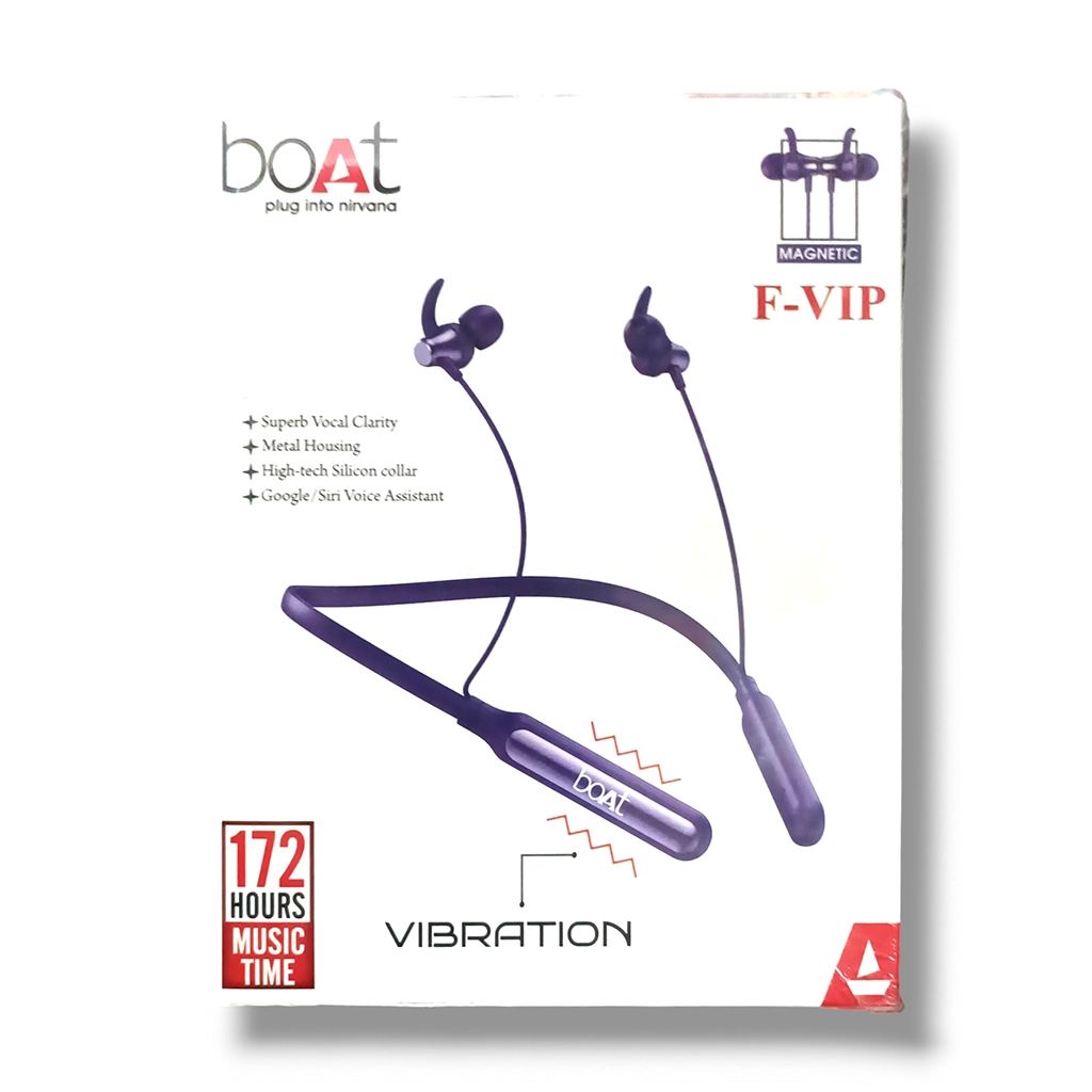 bluetooth-neckband-earphone-boat-fvip-with-vibration-3 Bluetooth Neckband Earphone - boAt FVIP with Vibration - Image 1